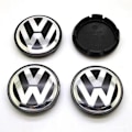 Miniatyrbilde 1 av 3: 4 stk - VW - (65mm) Hjulnavkapsel for VW Passat