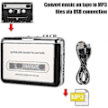 Miniatyrbilde 4 av 4: 2025 Ny Stereo Kassettspiller, Walkman Portabel Kassettspiller, Portable Hodetelefoner For Datamaskin