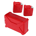 Pikkukuva 4 / 5: 1/10 Mini Simulointi Kuorma-auton Työkalupakki Polttoainesäiliö Wrangler Jeep RC Simuloidulle Autolle Punainen