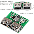 Miniatyrbillede 1 af 4: 4 stk. Mobile Strømkilder USB DC-DC Spændingskonverter Oplader