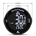 Miniatyrbillede 2 af 5: Cykelcomputer trådløs vandtæt, cykelcomputer