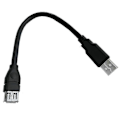 Pikkukuva 3 / 5: USB-sovitinkaapeli Firewire IEEE 1394 6-nastainen naaras USB 2.0 AM-sovitinkaapeli Plug and Play Dig JP:lle