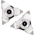 Miniatyrbild 1 av 2: 2-pack ersättningsblad för Robomow robotgräsklippare RS TS MS RC TC MC modeller i rostfritt stål