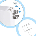 Miniatyrbilde 3 av 5: Mac Book Air Lader, AC 45W Magsafe 2 T-tip Strømadapter Erstatning for Macbook Air 11/13 tommer