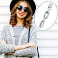 Miniatyrbillede 4 af 5: 4 stk Vintage Trøje Sjal Clips Retro Cardigan Clips