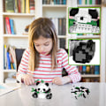 Miniatyrbillede 2 af 5: in 1 Panda Byggeklodser Byggelegetøj Dyr Klodser Bygning{DH}