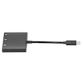 Pikkukuva 3 / 5: 3-in-1 USB C - 3,5 mm:n audioadapteri, Type C - 3,5 mm:n ja USB C -kuulokeliitäntä ja latausportti, Space Black