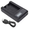 Miniatyrbilde 1 av 5: SEIVI LP E12 Kamerabatteri LCD Ladeskjerm USB Intelligent Skrivebordslader for Canon EOS 100D EOS M EOS M2 EOS M10 Enkeltspor