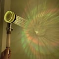 Miniatyrbild 2 av 5: LED Handduschmunstycke för badrum och högtrycksvattenbesparing, ZQKLA