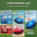 Miniatyrbilde 5 av 5: 1 Sett Speed Bumper Cars Leketøy Mini Fjernstyrte Ejektorkjøretøy Med Fjernkontroll