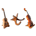 Miniatyrbild 1 av 5: 1 st Gitarrställ (S) Trä Akustisk Elgitarr Fällbart Stativ