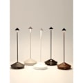 Miniatyrbild 2 av 2: Zafferano Pina Pro - Aluminium - Dimbar LED-bordslampa, IP54-skydd, inomhus/utomhusbruk, pluggbas, H29cm, EU-kontakt - Corten-Wellngs