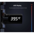 Miniatyrbilde 5 av 8: LED-termometer for dusjkran, LED-termometer for dusjkran Silver one size