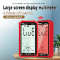 Pikkukuva 3 / 8: Digitaalinen yleismittari jaetulla 4,7 tuuman LCD-näytöllä. PUNAINEN Red one size