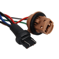 Miniatyrbillede 2 af 3: 2x 7443 W21W T20 Dekoderresistens problemløsning Canbus Black one size