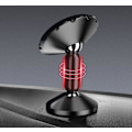 Miniatyrbillede 7 af 8: 2X 360 Universal magnetisk mobilholder til bil sort Black one size