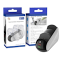 Miniatyrbillede 8 af 8: Opladningsstativ vandret til PS5 -kontroller Black one size