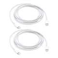 Pikkukuva 1 / 4: 2x USB-C–USB-C Pikalatauskaapeli (2 m) White