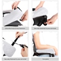 Miniatyrbilde 7 av 7: Sort Kvalitet Armlen / Armlensputer Memory foam Black