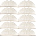 Miniatyrbilde 1 av 7: 10 mopp kluter for Xiaomi Roborock S5 S50 S51 S55 S6 MAXV S5 MAX White one size