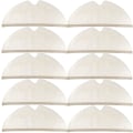 Miniatyrbillede 1 af 7: 10 moppeklude til Xiaomi Roborock S5 S50 S51 S55 S6 MAXV S5 MAX White one size