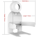 Miniatyrbild 5 av 8: Väggfäste / Hängare till Google WiFi mesh Vit one size