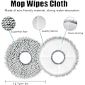 Pikkukuva 3 / 8: Roborock Q Revo / P10 tarvikkeet Pääharja Sivuharja Hepa Filter Mop Pölypussi A7400RR White one size