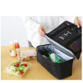 Miniatyrbillede 2 af 5: Stor fleksibel taske med ekstra cool plads sort Black one size