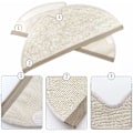 Miniatyrbilde 3 av 7: 10 mopp kluter for Xiaomi Roborock S5 S50 S51 S55 S6 MAXV S5 MAX White one size