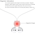 Miniatyrbild 3 av 4: 2x Vit Magnetisk silikonsnöre Apple AirPods Rem Straps Vit one size