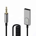Pikkukuva 1 / 8: Langaton USB Bluetooth 5.0 -äänivastaanotin 3,5 mm AUX Silver one size