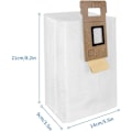 Miniatyrbilde 2 av 6: 5X Roborock støvsugerposer Engangsstøvpose S7 S7+ T7S T7S+ RR0221 White one size