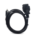 Miniatyrbillede 1 af 2: OBD adapter Cigaret lighter socket til OBD hun 4 meter Black