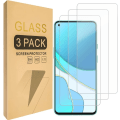 Miniatyrbild 1 av 6: 3x Glasskydd OnePlus 9 Härdat Täcker hela skärmen Transparent one size