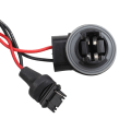 Miniatyrbillede 2 af 3: 2x 3156 P27W T25 Dekoderresistens problemløsning Canbus Black one size
