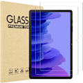 Miniatyrbillede 1 af 6: 2X Skærmdæksel i hærdet glas til Samsung A7 Tab Transparent
