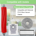 Pikkukuva 8 / 8: Roborock Q Revo / P10 tarvikkeet Pääharja Sivuharja Hepa Filter Mop Pölypussi A7400RR White one size