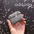 Miniatyrbillede 2 af 4: Diamant etui til Apple Airpods Pro - Sølv Silver one size