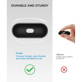 Miniatyrbilde 6 av 6: 2x Svart Apple AirPods 3-deksel silikonbeskyttelsesdeksel for AirPods 3 Black one size