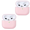 Pikkukuva 1 / 7: 2x Vaaleanpunainen Apple AirPods 3 -kotelo silikonisuojakotelo AirPods 3:lle Pink one size