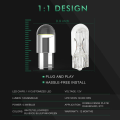 Miniatyrbillede 5 af 5: 4X CANBUS T10 W5W Akryl - Hvid White one size