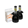 Miniatyrbilde 1 av 5: G20 LED frontlykter H4 Komplett sett Silver
