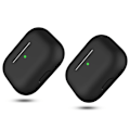 Miniatyrbillede 1 af 6: 2x Sort Airpods PRO 2 Silikone skal Black one size