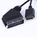 Pikkukuva 2 / 2: Playstation PS1 / 2/3  Scart-kaapeli Black