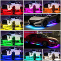 Miniatyrbilde 3 av 8: LED Loop Under Car Kit Flerfarget fjernkontroll vanntett White one size