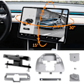 Miniatyrbild 2 av 6: Fäste för Roterande Skärm Tesla model 3/Y från 2007 Silvergrå