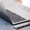 Miniatyrbillede 7 af 7: USB C hub Thunderbolt 6 i 1 med 2x USB C hanner Silver