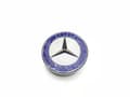 Mercedes-Benz motorhuv Emblem Blå 57mm Blå one size