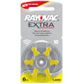 Pikkukuva 1 / 2: 30 kpl. Rayovac Extra Advanced act 10 Keltainen, 5x6 kpl Silver one size