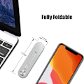 Miniatyrbillede 3 af 9: Universal mobil holder til bærbar computerskærm bil. Silver